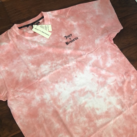 🌟NEW JUICY COUTURE BLONDE JUICY BOXY TSHIRT DRESS - Picture 6 of 7